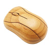 Wireless Bamboo Mouse Healthy Eco Friendly Optical Mice for Computer