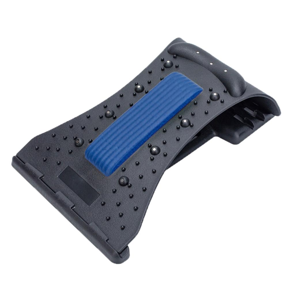 ABS Magnetic Therapy Neck Spine Massager Stretcher Stretch blue black