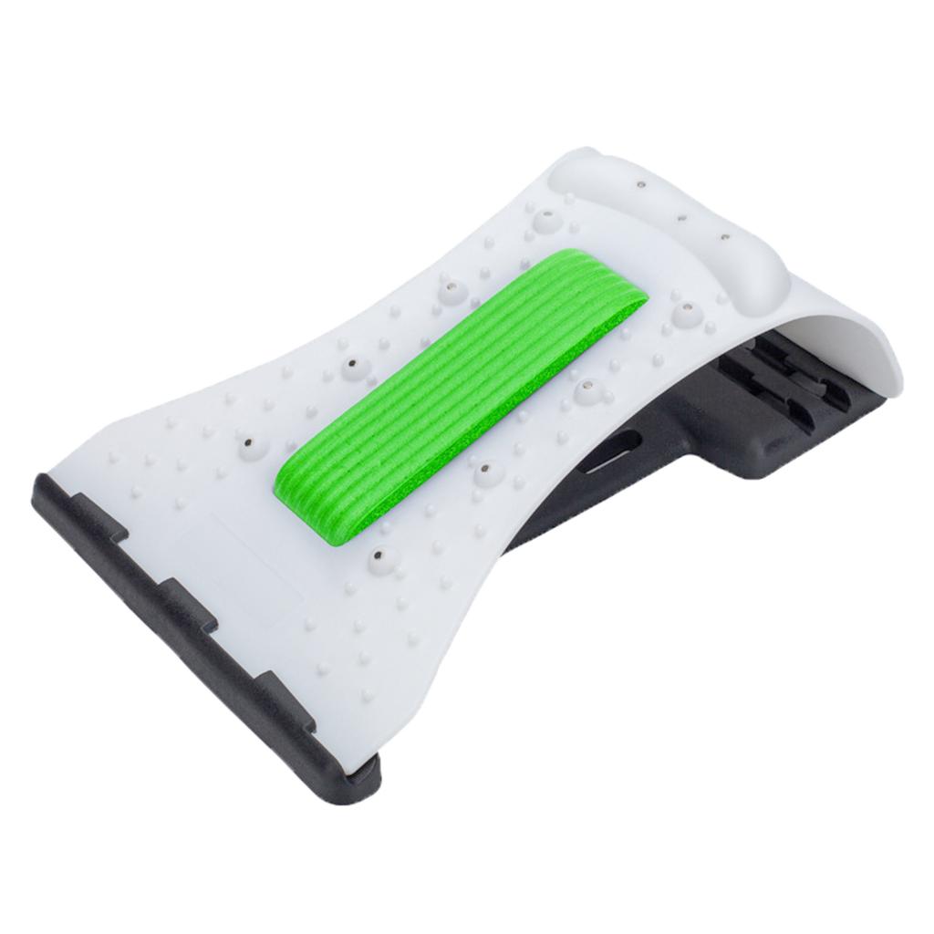 ABS Magnetic Therapy Neck Spine Massager Stretcher Stretch green white