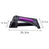 ABS Magnetic Therapy Neck Spine Massager Stretcher Stretch purple black