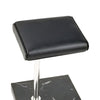 Marble & PU Watch Holder Stand for Display Black Marble Base + Silver Stand