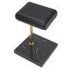 Marble & PU Watch Holder Stand for Display Black Marble Base +Golden Stand