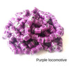 100Pcs Aluminium Bird Dove Pigeons Foot Rings Bands 8mm Purple