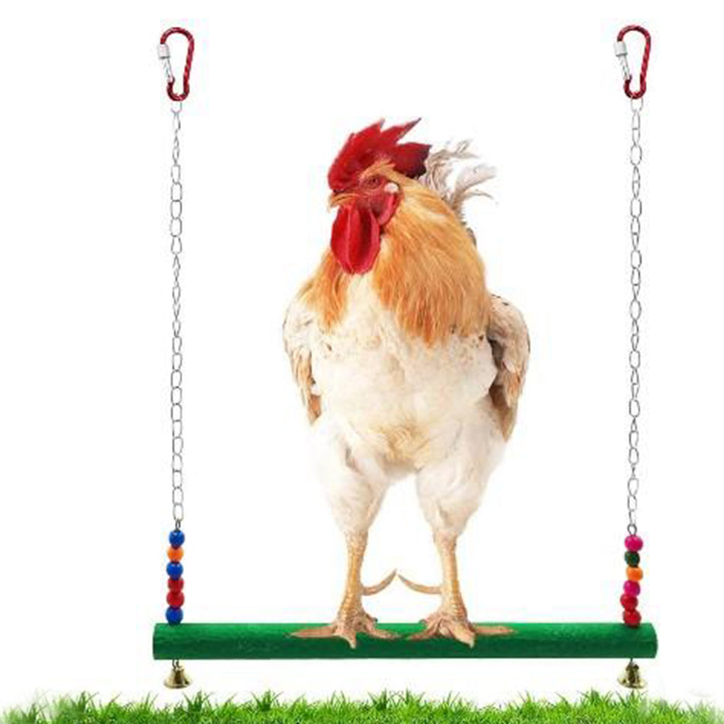 Handmade Bird Swing Bird Toy for Large Parrot Chicken coop Accessories A