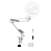 Magnifier Glass Lens 5X Magnifying Lens Lamp Desk Light for Jewelry Repair