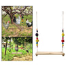 Chicken Swing Birds Toy for Hens Wooden Handmade Bird Swing Bird Toys