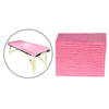 100x Bed Sheets Covers for Spa Tattoo Body Treatments Pink 180x80cm Style B