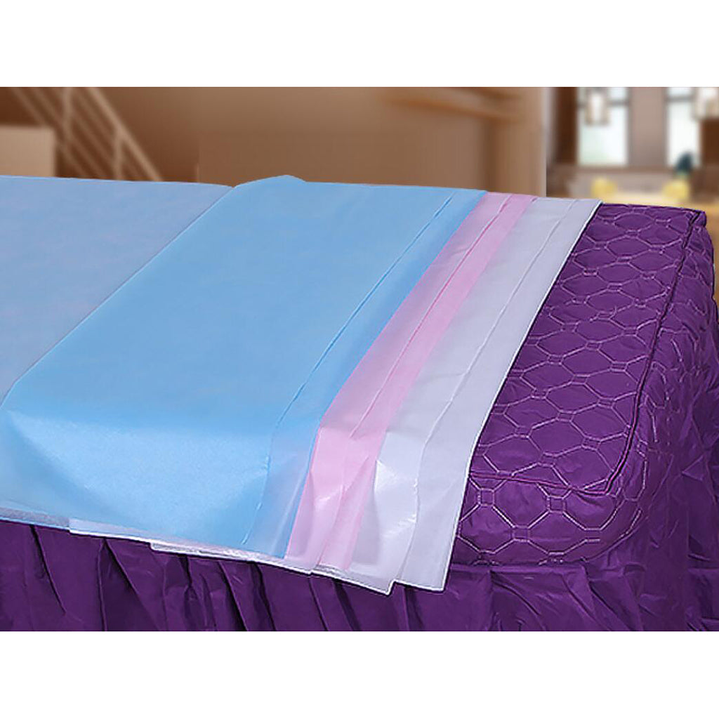 100x Bed Sheets Covers for Spa Tattoo Body Treatments Pink 175x75cm Style A