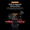 Auto Focusing HD Web Camera with Microphone for PC 1080P Fixed Focus