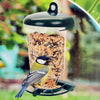 Outdoor Glass Window Viewing Bird Feeder Automatic Seed Peanut Suction Up