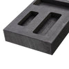 Black Graphite Furnace Casting Foundry Crucible Melting Tool 3 Slots