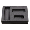 Black Graphite Furnace Casting Foundry Crucible Melting Tool 3 Slots