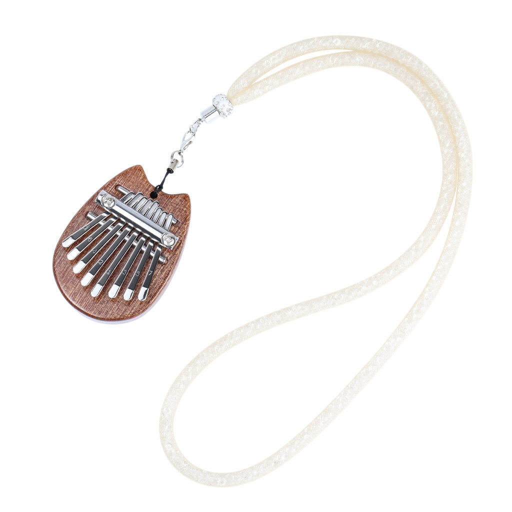 1pc 8 Keys Kalimba Thumb Piano Pendant Can Play Great Sound for Friends cat ear