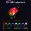 USB Wired Gaming Mouse 8 Buttons Gaming Laptop Computer Mice Black