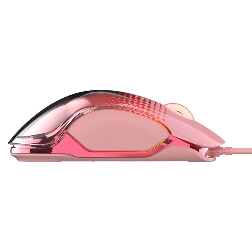 USB Wired Gaming Mouse 8 Buttons Gaming Laptop Computer Mice Pink