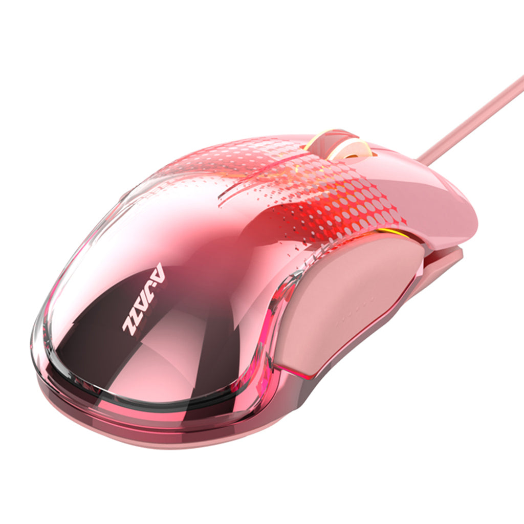 USB Wired Gaming Mouse 8 Buttons Gaming Laptop Computer Mice Pink