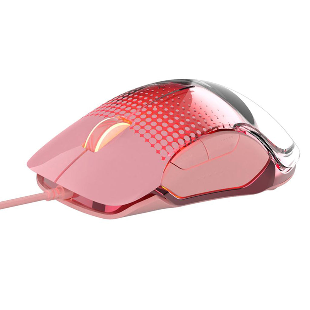 USB Wired Gaming Mouse 8 Buttons Gaming Laptop Computer Mice Pink