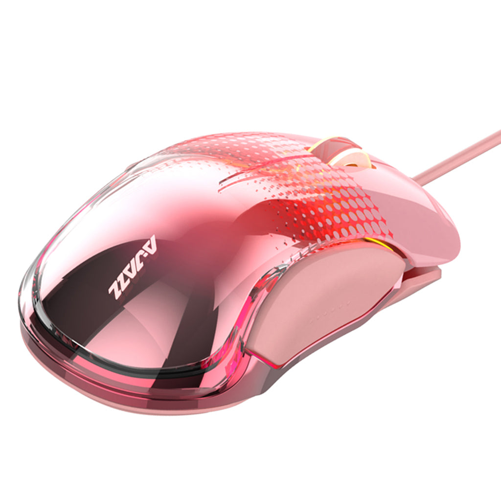 USB Wired Gaming Mouse 8 Buttons Gaming Laptop Computer Mice Pink