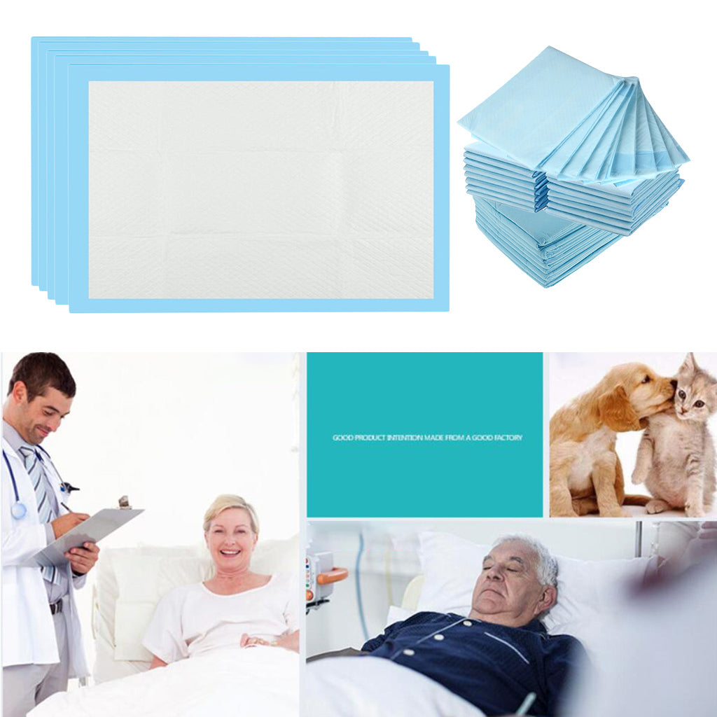 Disposable Incontinence Bed Pads Protection Sheet Covers 60x60cm