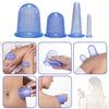 21 Set Mini Facial Face Eyes Silicone Cupping Vacuum Suction Blue