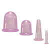 21 Set Mini Facial Face Eyes Silicone Cupping Vacuum Suction Purple