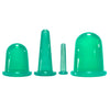 21 Set Mini Facial Face Eyes Silicone Cupping Vacuum Suction Green