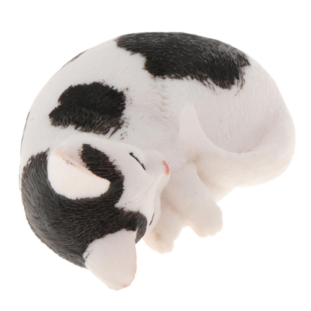 Simulation Animal Model Kids Educational Toys panda side sleeping PL127-1518