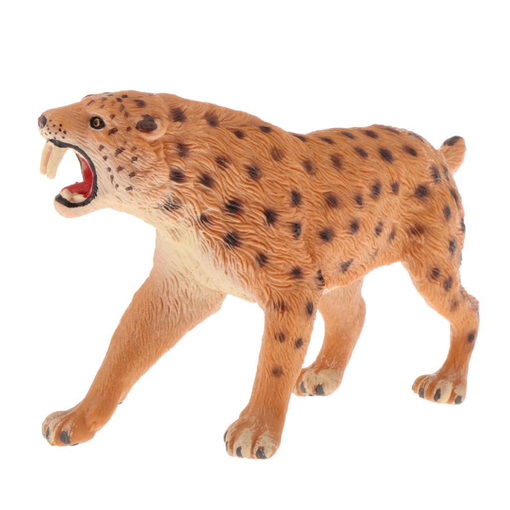 Simulation Animal Model Kids Educational Toys smilodon PL127-1440