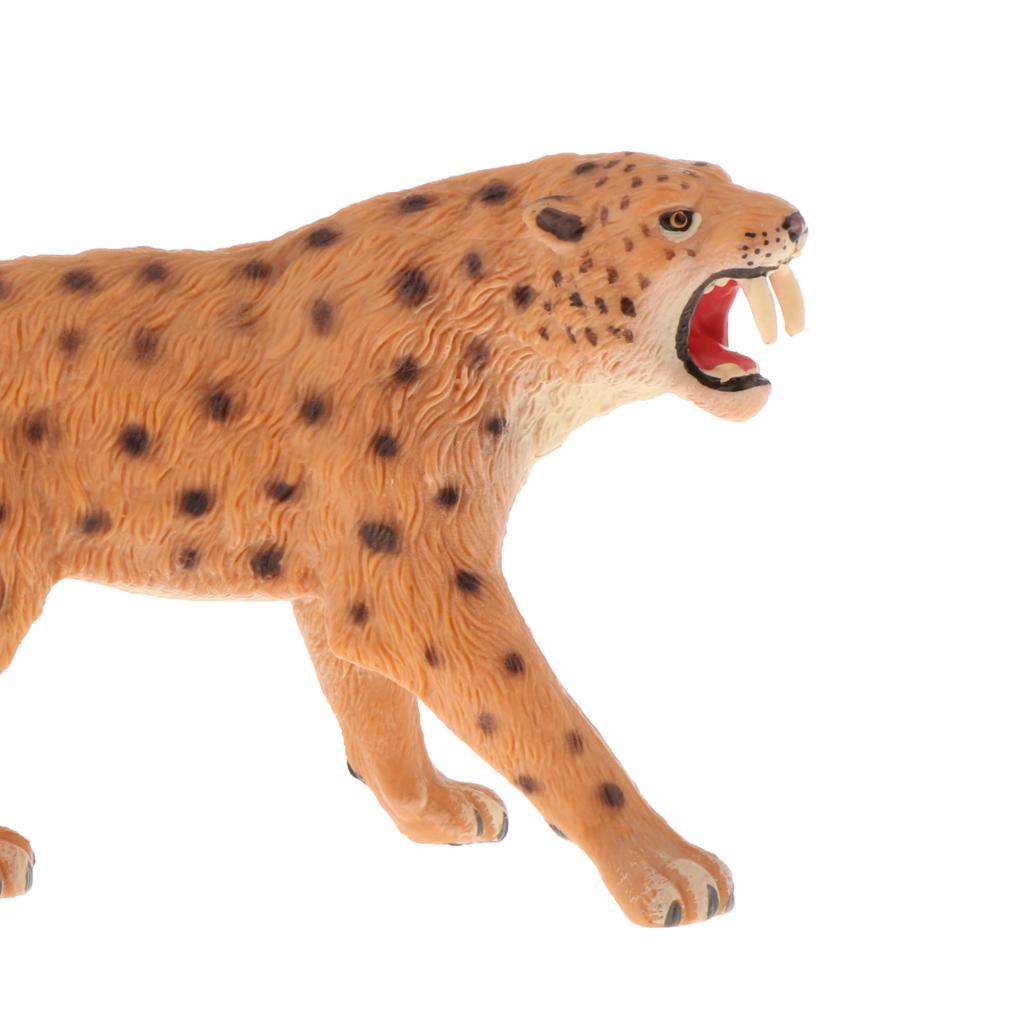 Simulation Animal Model Kids Educational Toys smilodon PL127-1440