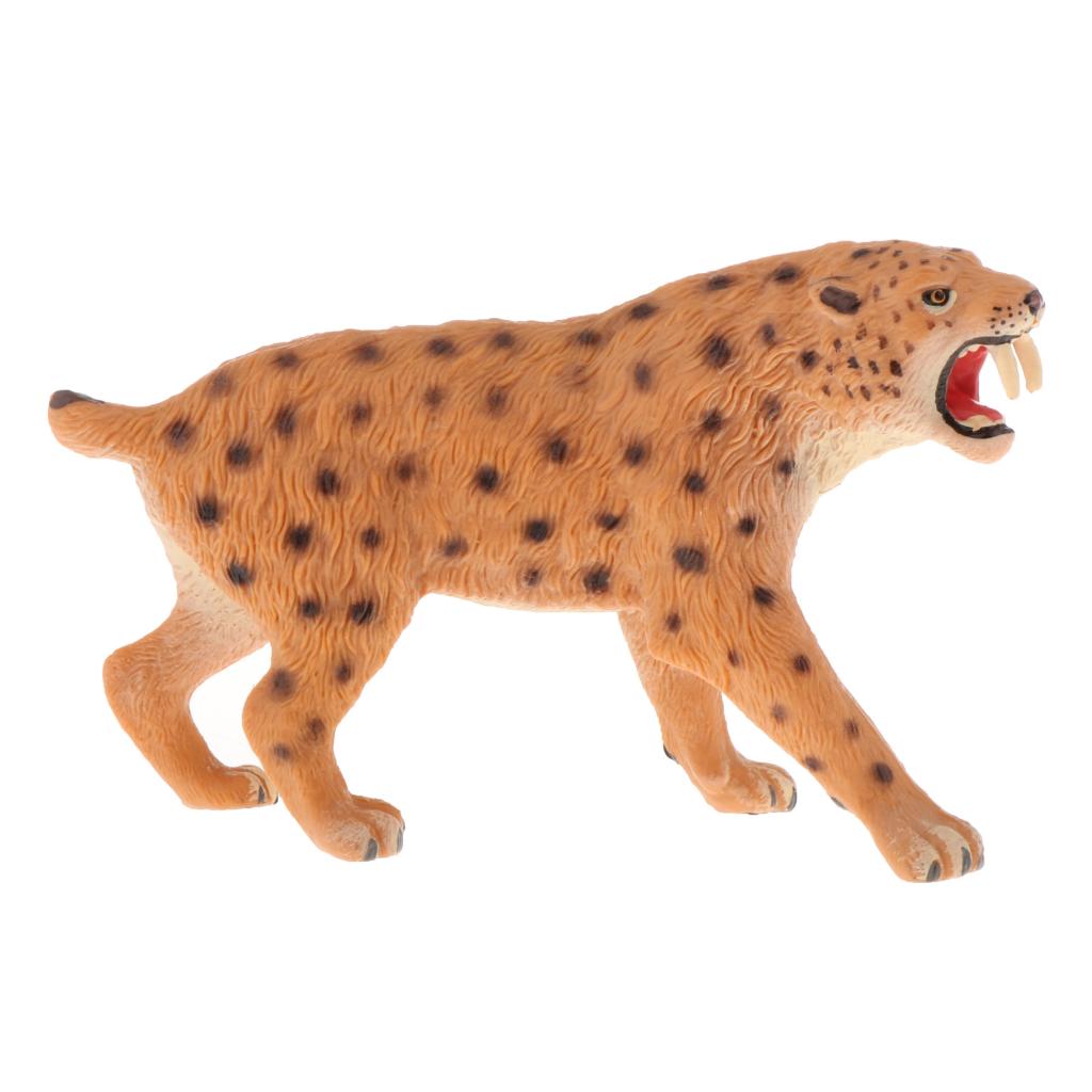 Simulation Animal Model Kids Educational Toys smilodon PL127-1440