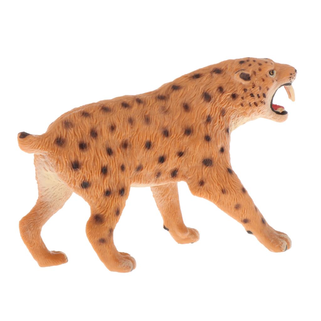 Simulation Animal Model Kids Educational Toys smilodon PL127-1440