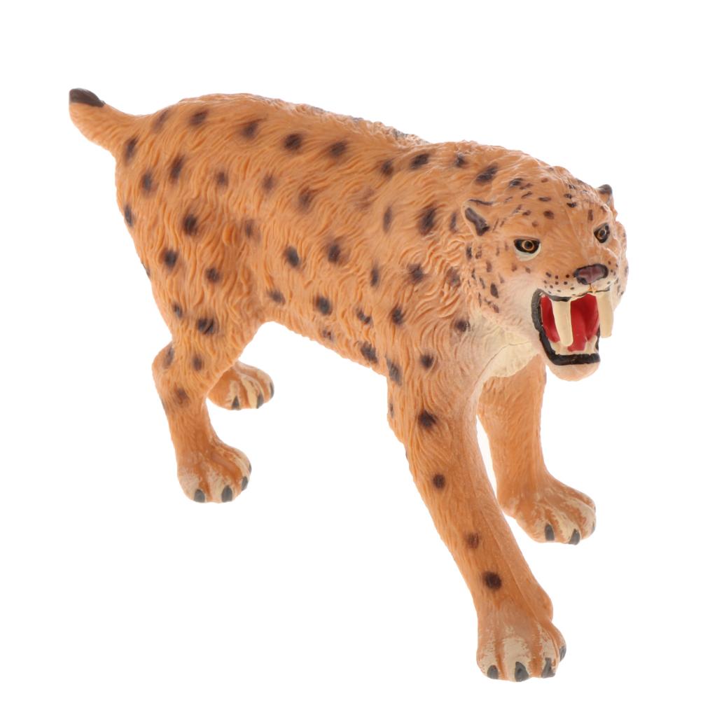 Simulation Animal Model Kids Educational Toys smilodon PL127-1440