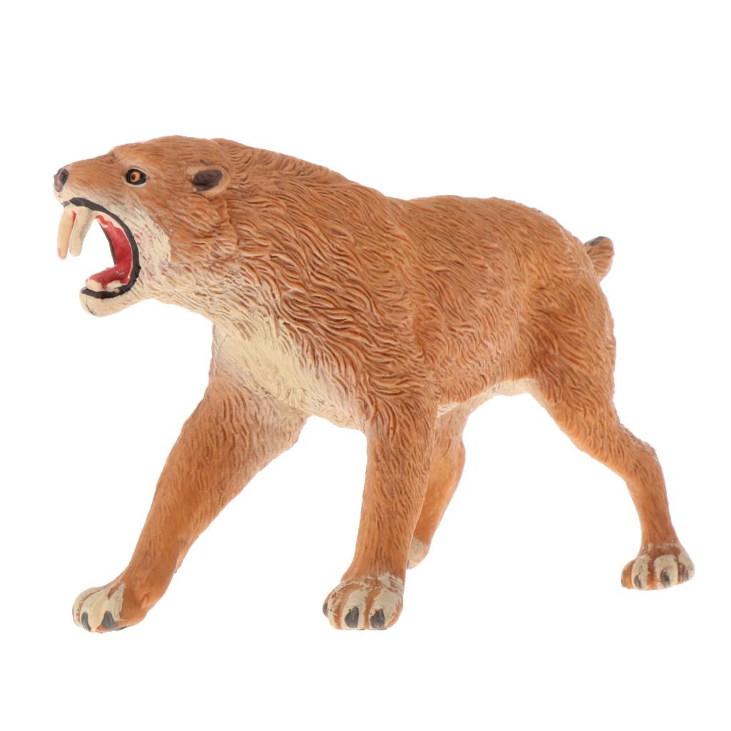 Simulation Animal Model Kids Educational Toys smilodon PL127-1439