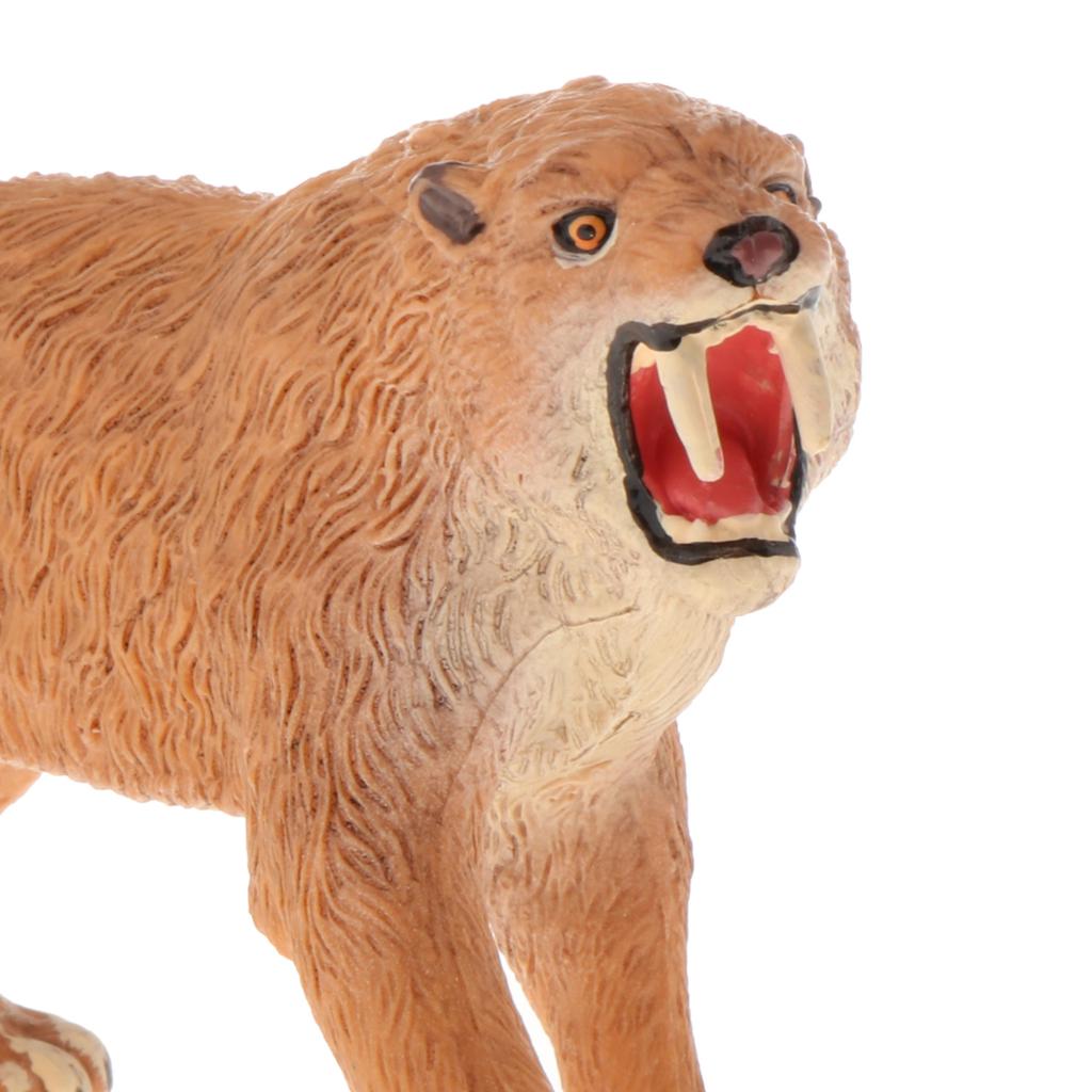 Simulation Animal Model Kids Educational Toys smilodon PL127-1439