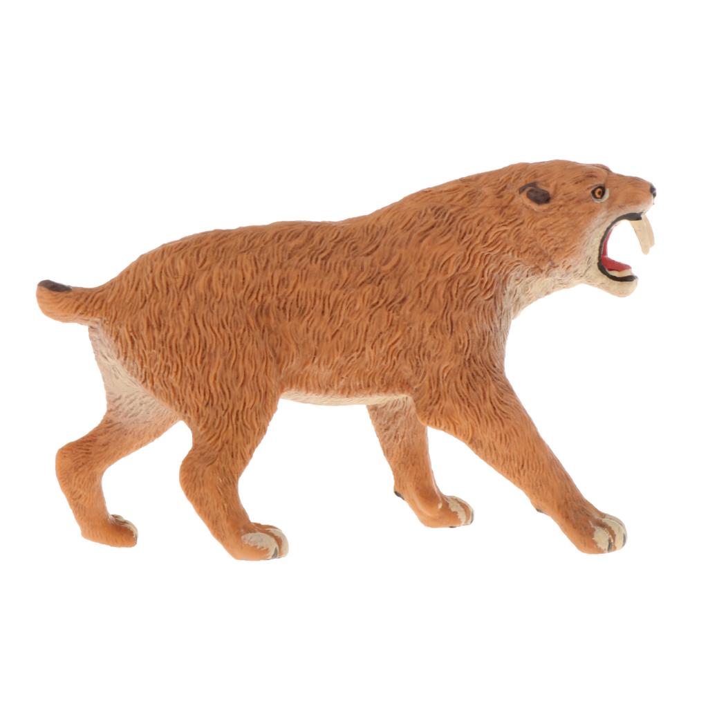 Simulation Animal Model Kids Educational Toys smilodon PL127-1439