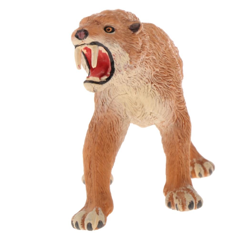 Simulation Animal Model Kids Educational Toys smilodon PL127-1439