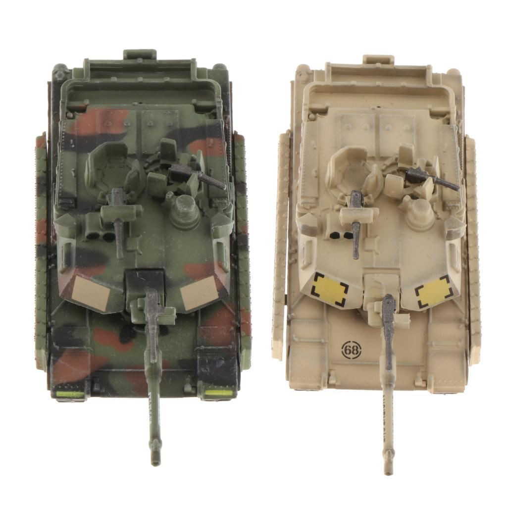 1pc 1:144 Scale Action Figure Mini Tank Model Heavy Toys Office Decoration Army Green