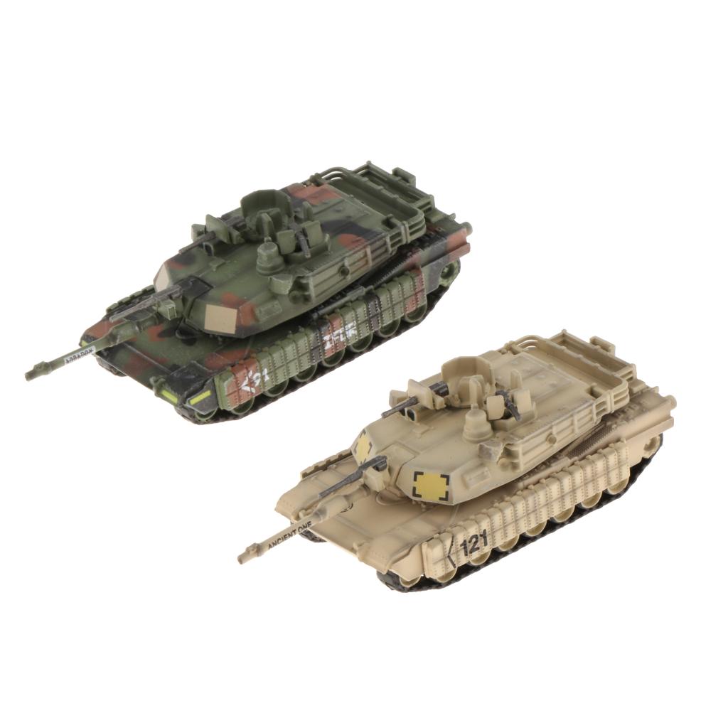 1pc 1:144 Scale Action Figure Mini Tank Model Heavy Toys Office Decoration Army Green