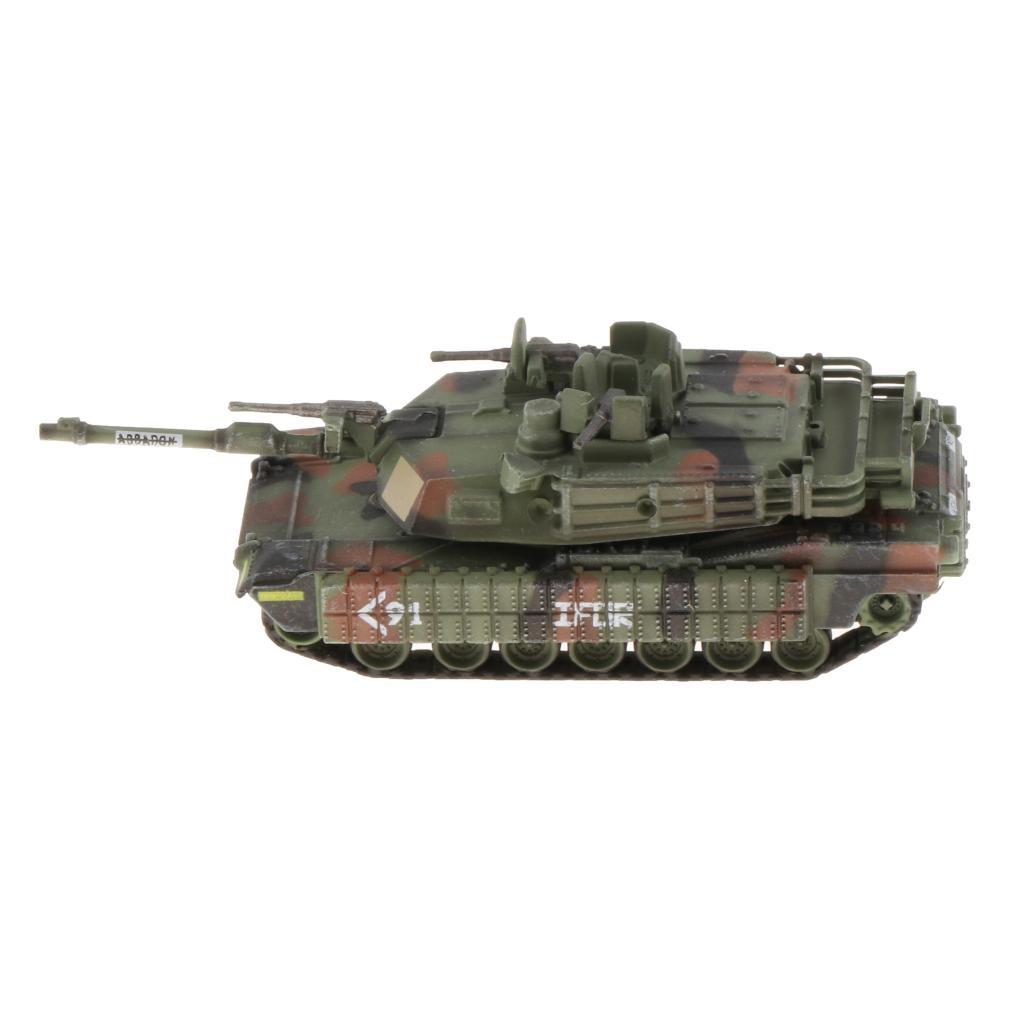 1pc 1:144 Scale Action Figure Mini Tank Model Heavy Toys Office Decoration Army Green