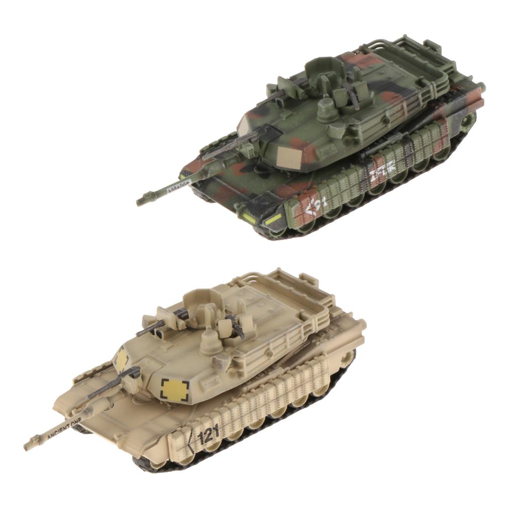 1pc 1:144 Scale Action Figure Mini Tank Model Heavy Toys Office Decoration Army Green