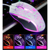 AJ119 USB Wired Gaming Computer Mouse 6 Button 3200DPI Mice for PC  Black