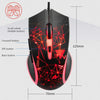 AJ119 USB Wired Gaming Computer Mouse 6 Button 3200DPI Mice for PC  Black