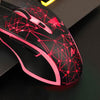 AJ119 USB Wired Gaming Computer Mouse 6 Button 3200DPI Mice for PC  Black