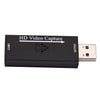 HDMI to USB Video Capture Card 1080P Game/Video Live Streaming Black