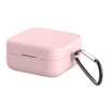 Silicone Case Cover Protective For Xiaomi Air2 SE Earpod Pink+Buckle