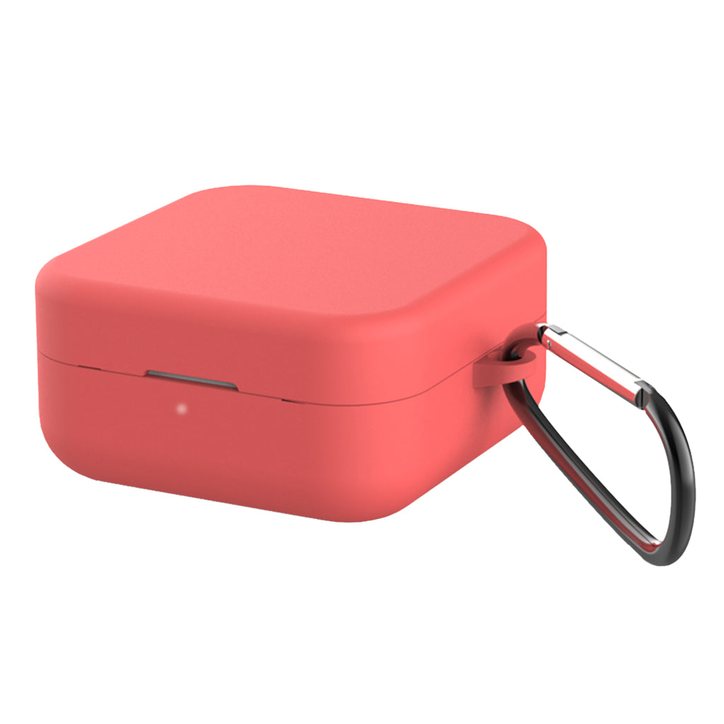 Silicone Case Cover Protective For Xiaomi Air2 SE Earpod Red+Buckle