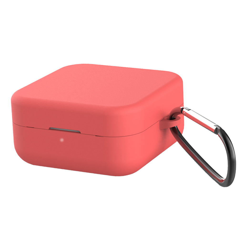 Silicone Case Cover Protective For Xiaomi Air2 SE Earpod Red+Buckle