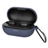 Fits GT1 pro BT Earphones Silicone Case Protective Cover Skin Dark Blue