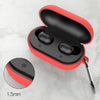 Fits GT1 pro BT Earphones Silicone Case Protective Cover Skin Dark Blue