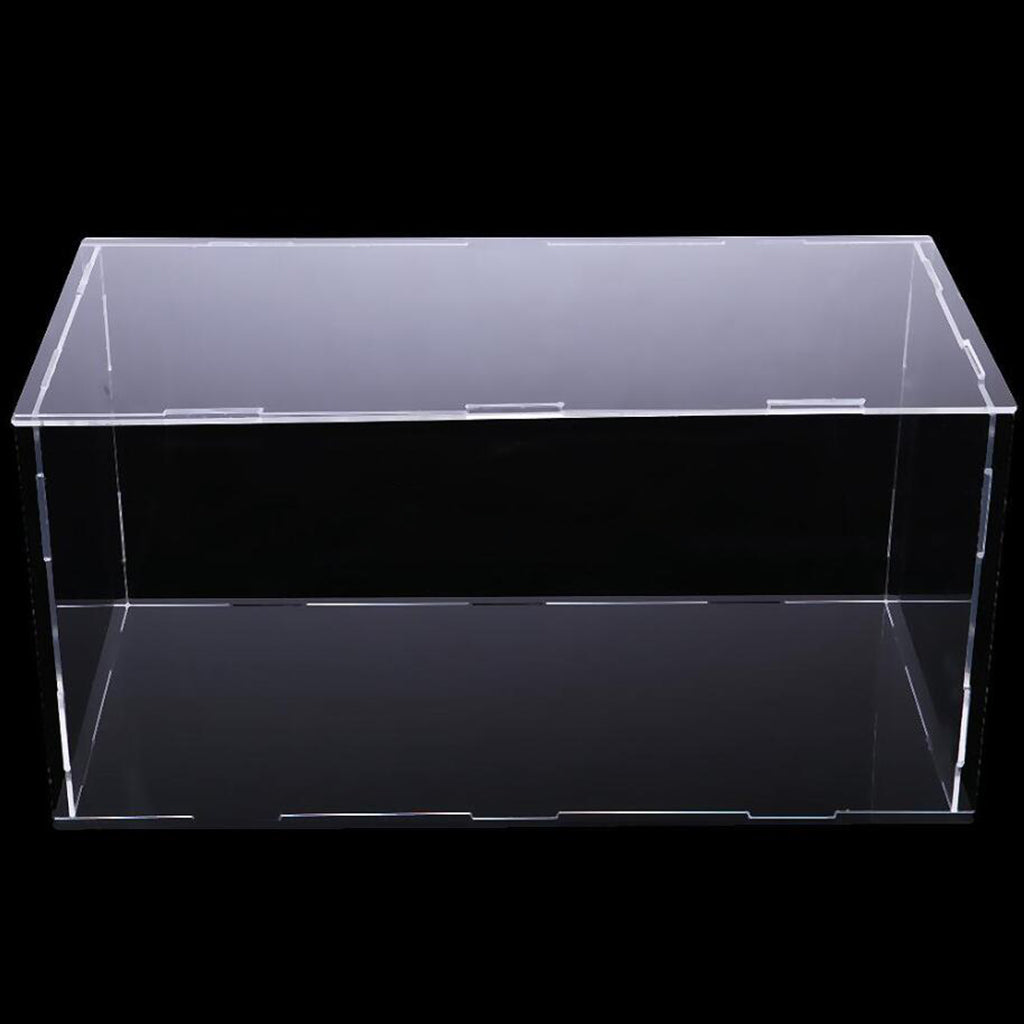 Clear Acrylic Display Case Dustproof Protection Boxes Container  27x15x12cm 1:35